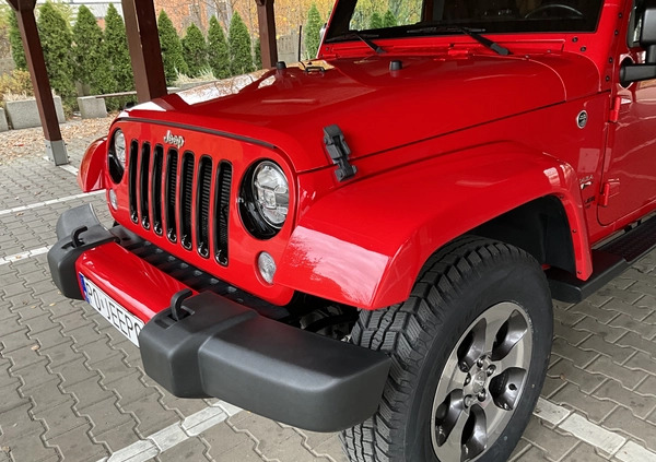 Jeep Wrangler cena 119000 przebieg: 72000, rok produkcji 2016 z Poznań małe 742